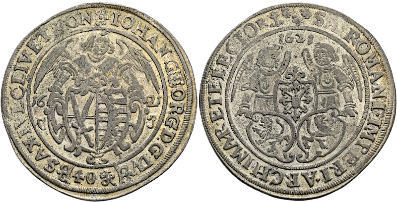 Jan Jiří I. Saský kiprovy groš